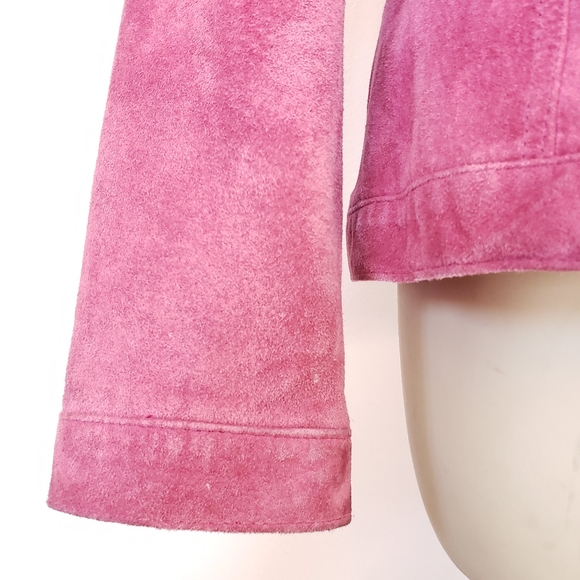 Pink Suede Jacket - Picture 9 of 12
